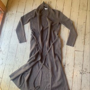 Long babaton wrap cardigan. Slight pilling can be easily shaved off